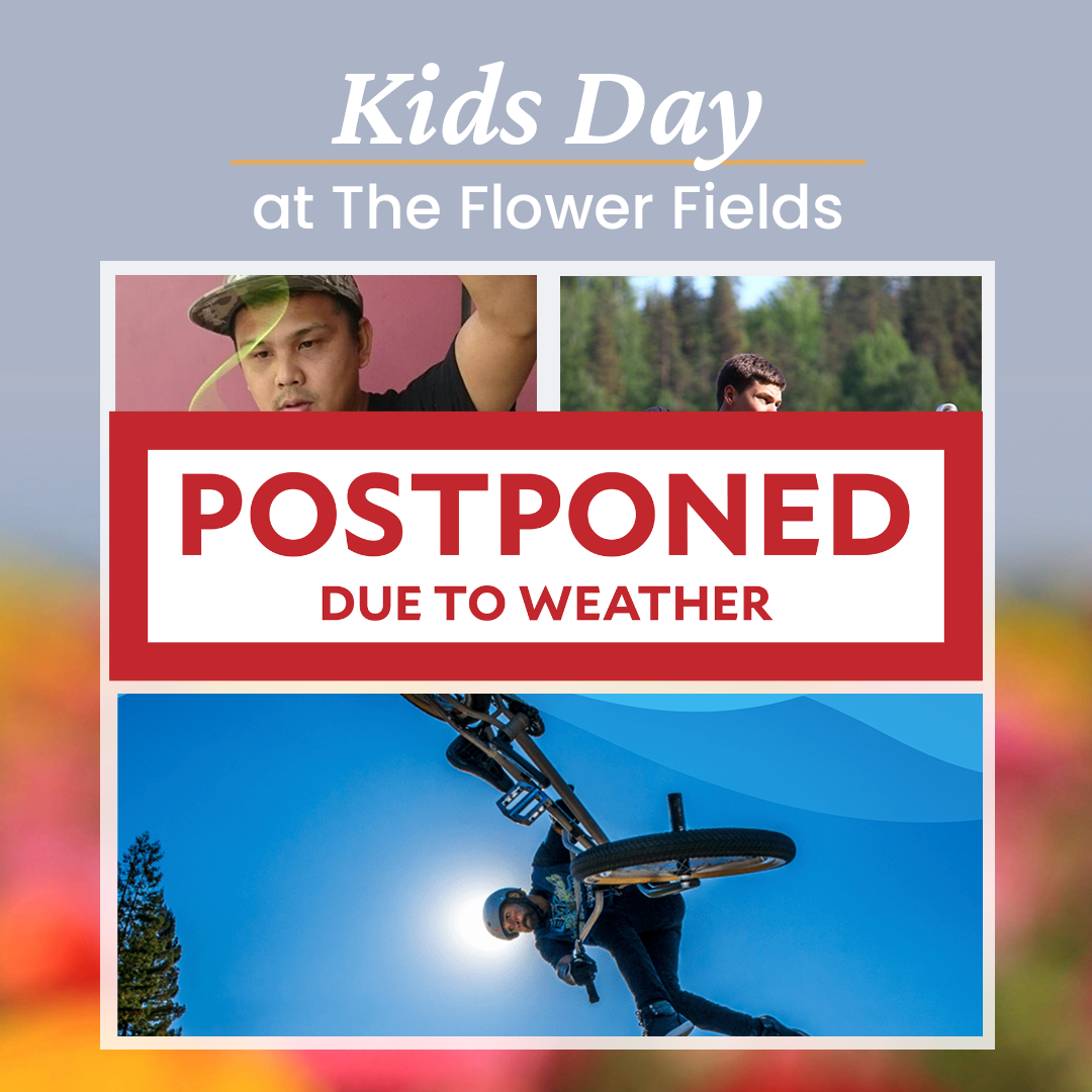 Kids Day postponed due to weather at the flower fields carlsbad